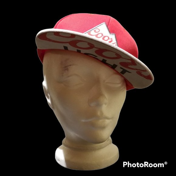 Other - 🍺 COORS LIGHT Unisex Red & Grey Baseball Cap